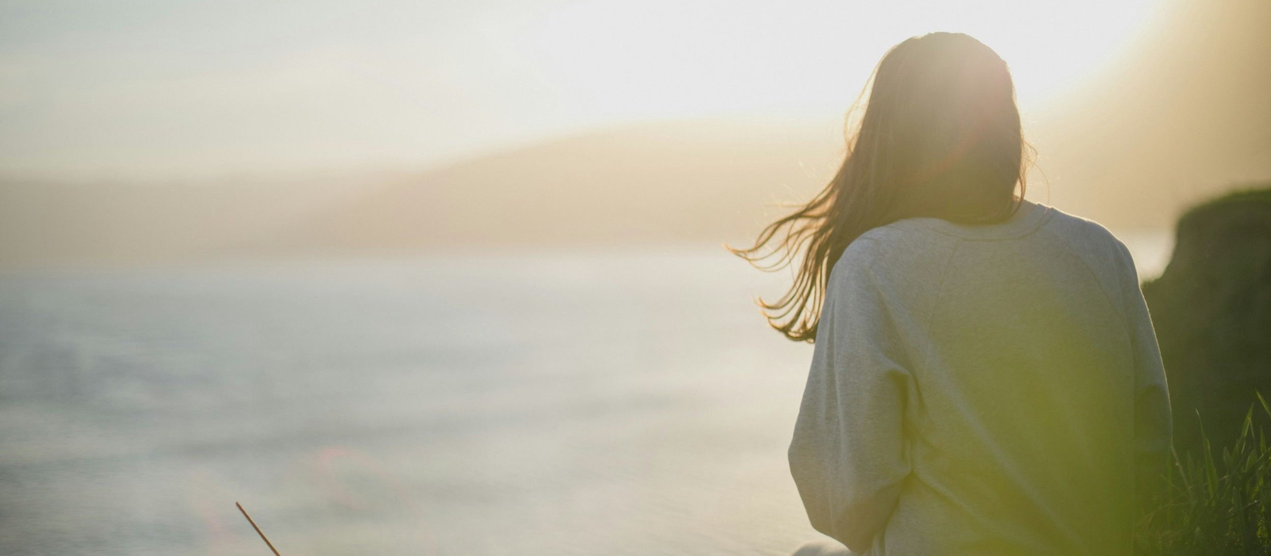 Woman, alone, nature