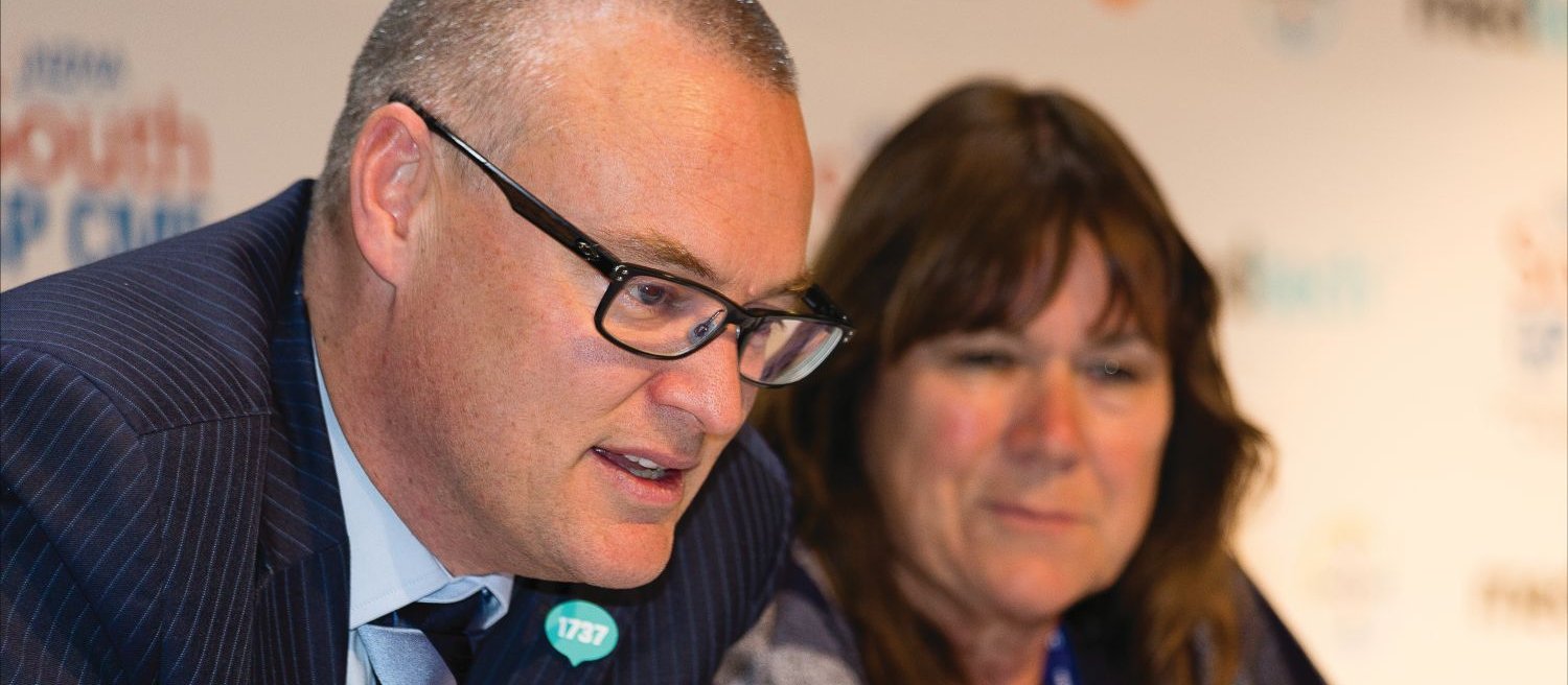 David Clark and Kate Baddock