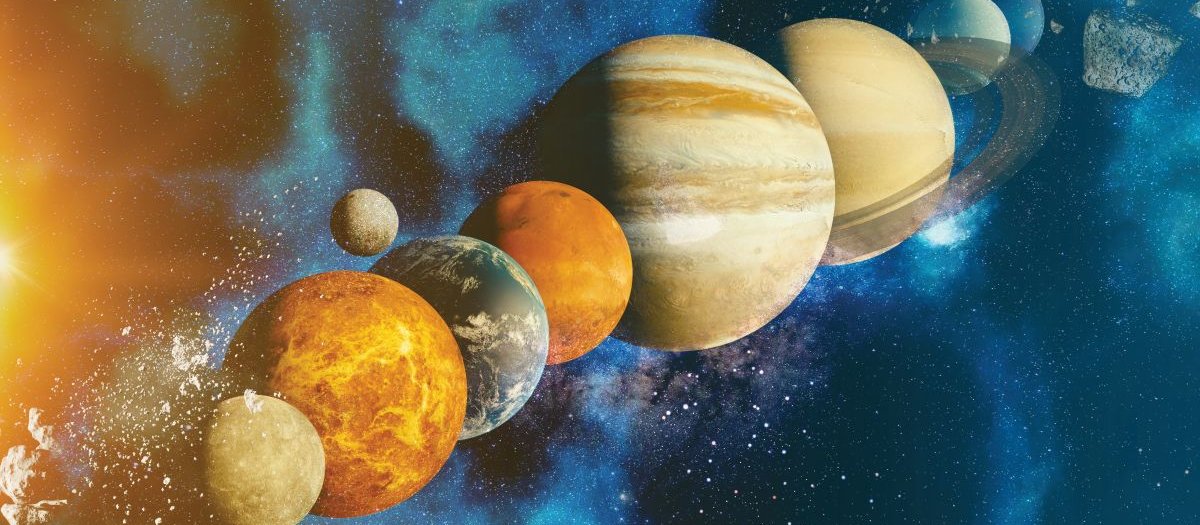 Planets, aligned iStock