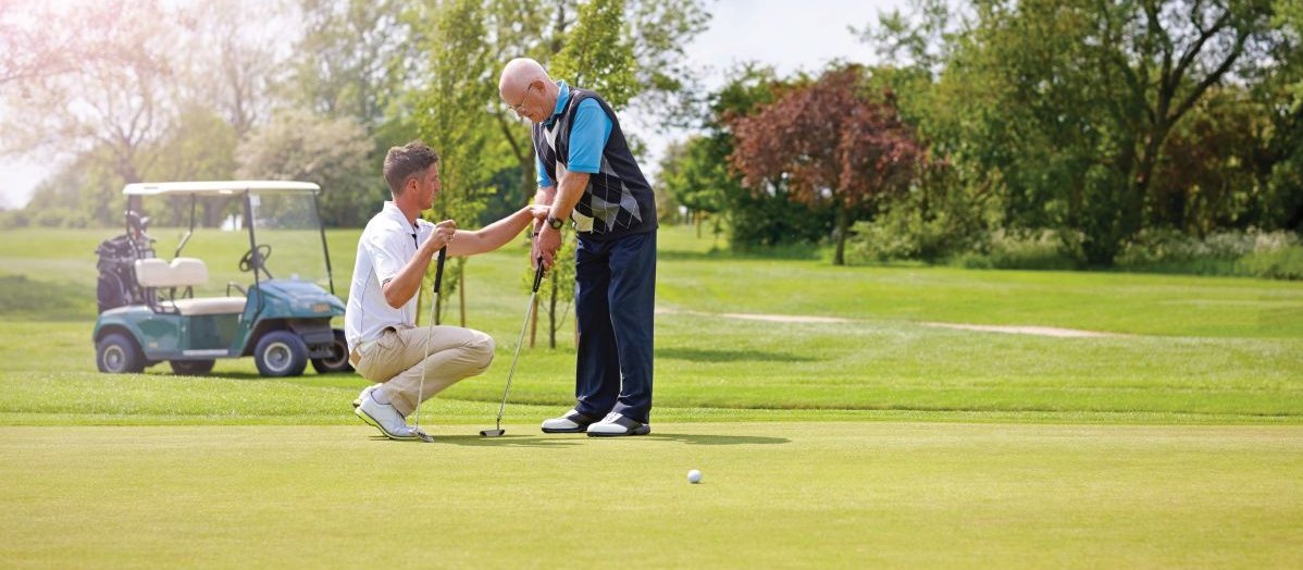 Golf, aged, elder