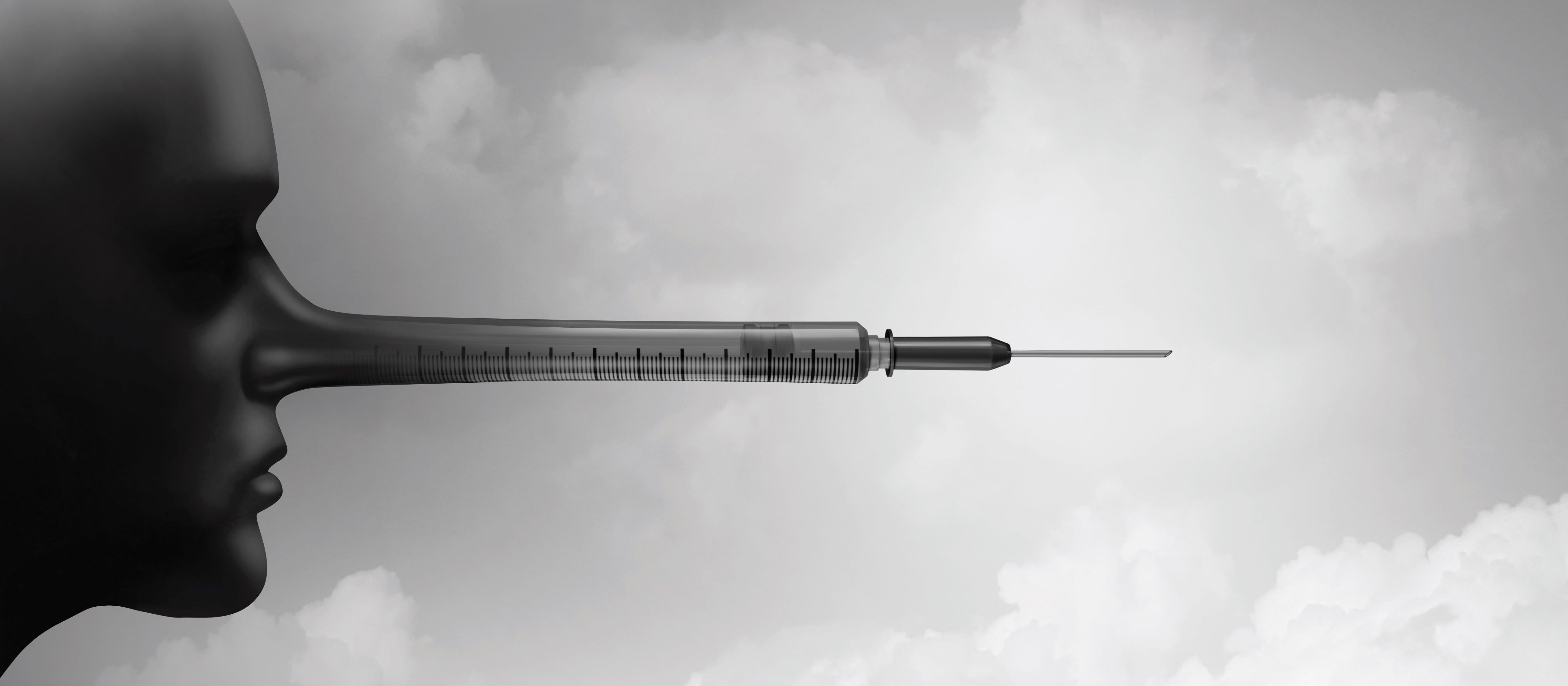 Nose Syringe CR Wildpixel on iStock