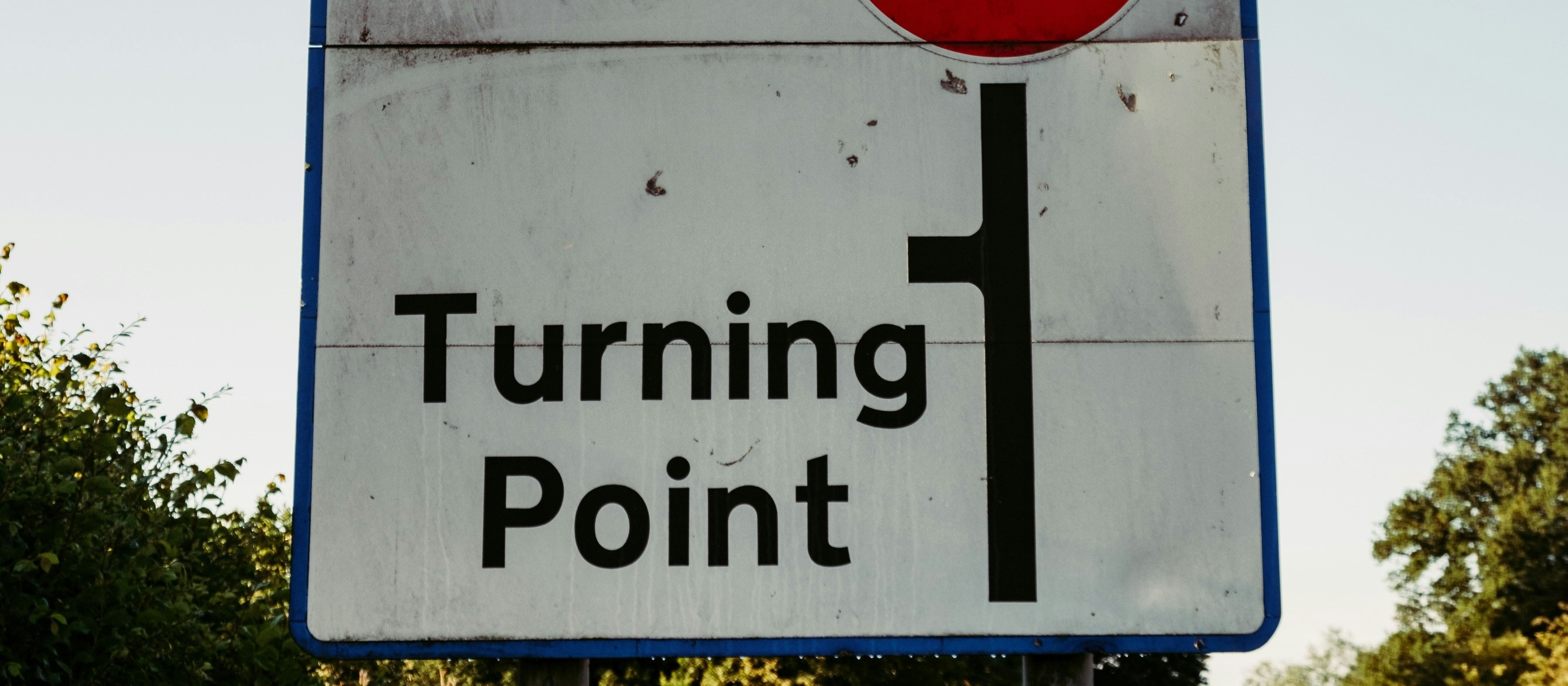 Turning point Roger Bradshaw on Unsplash