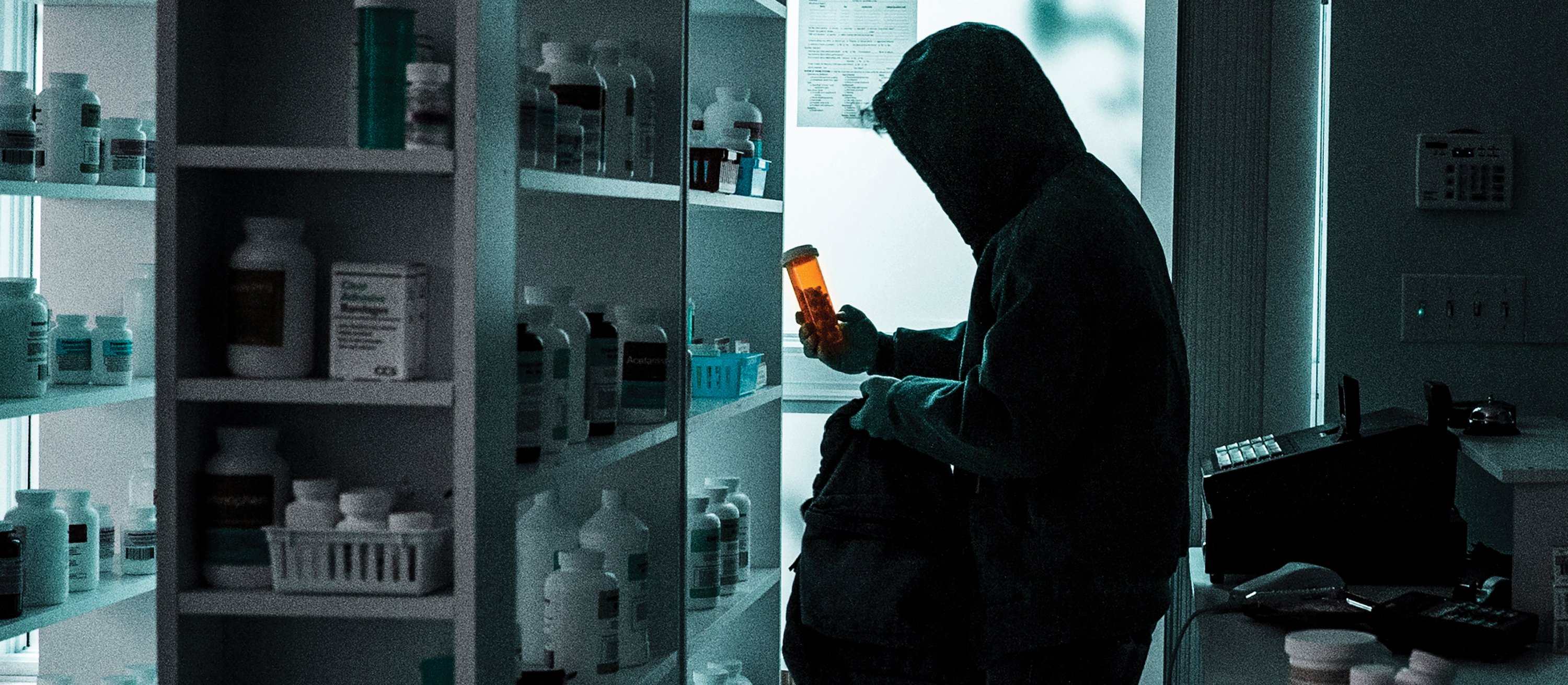Stealing Crime pharmacy