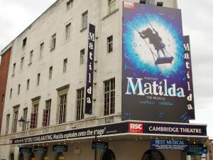 Matilda at cambridge theatre