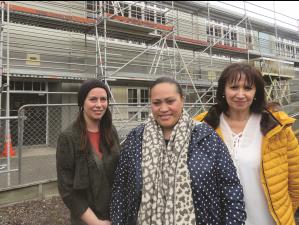Rachel Miller, Mau White, Shelley Kapuna, Mataora health centre 2017