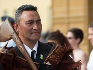 Powhiri for Prince Charles in Westport 2015