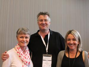 Ann Jones, practice nurse, Botany Medical Practice; Marcus Hawkins, GP, Botany Doctor; Joanne Bach, practice nurse, Botany Doctor