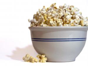 bowl of popcorn