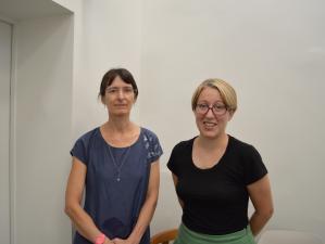 Kay Drader and Leeanne Boyle