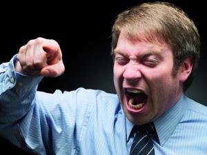 bully, angry man