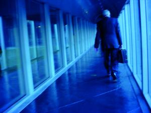 business, briefcase, corridor