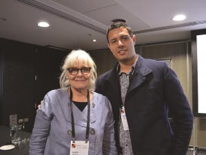 Nicolas Cao and Leona Didsbury