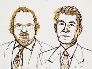 James P. Allison and Tasuku Honjo, 2018 Nobel Laureates in Physiology or Medicine. Niklas Elmehed. Copyright: Nobel Media AB 2018