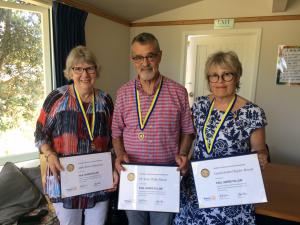 Adele Robertson and Ivan and Leonie Howie