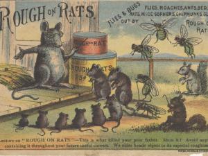 Pest control ad - source: Flickr Victorian Trade Cards Collection