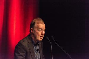 Chris Farrelly shared his personal experiences of a life working alongside doctors at last weekend's Goodfellow Symposium  