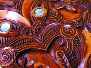 Maori carving