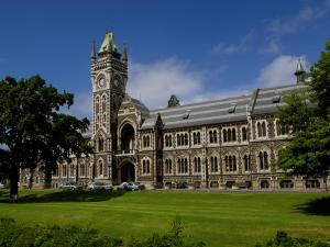 University of Otago clocktower building. Source: Ulrich Lange