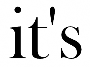 It's with an apostrophe
