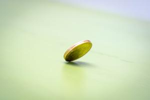 Spinning coin