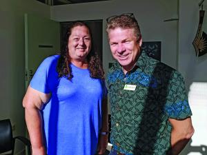 Ann Davis and Peter Woolford
