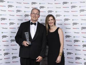 Adrian Tucker with Courtney Walkinshaw