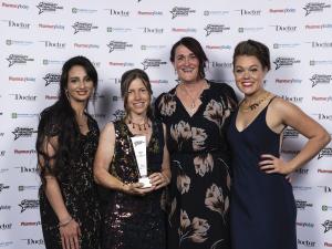 Longhurst Pharmacy and Physio team with Grayson