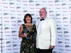 Louise Shambrook with Alan Carter