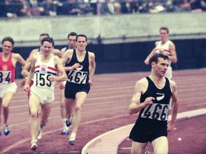 Peter Snell racing