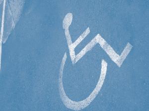 Disabled sign, wheelchair