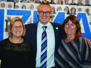Jan White, David Clark, Kate Baddock 2018