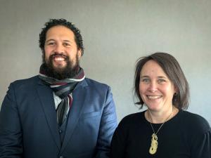 Jason Tuhoe and Rachel Mackie