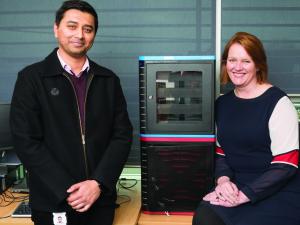 Rahul Mukherjee and Stella Ward