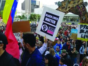 Auckland Black Lives Matter protest June