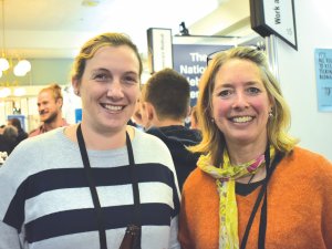 Emma Dillon and Deb Bailey Lawson at the National Rural Health Conference