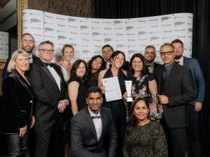 Tāmaki Health_David Codyre, Pallavi Mishra, Susan Laurie and Prabhu Pandey at the NZPHA