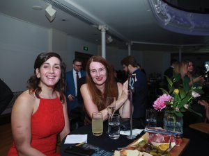 Zahra S and Barbara at the table at the VMA2021