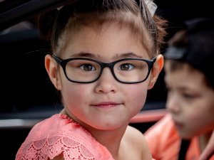 Short-sightedness usually develops in childhood, and occurs when the eye grows excessively long