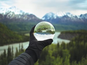 crystal ball winter Photo by elijah hiett unsplash