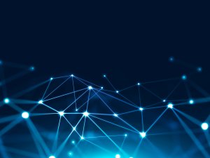 Abstract blue geometric CR ismagilov on iStock