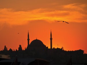Mosque sunset
