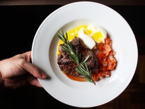 Food on plate