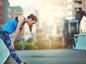 Breathless jogger