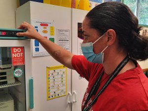 Vaccines cold chain