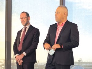 Andrew Little Peeni Henare May 2022 Budgetbreakfast