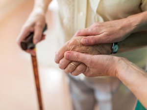 Elderly Hands CR PIKSEL on iStock