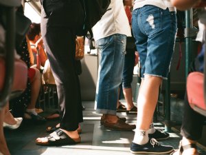 Bus passengers