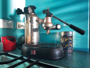 Coffee machine LaPavoni Credit Barbara Fountain