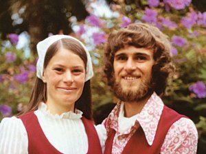 Greg Judkins and wife wedding