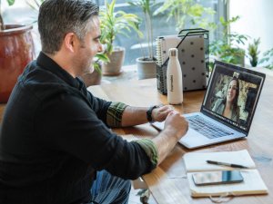 Man on laptop
